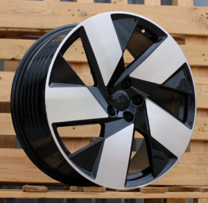RACINGLINE R20x8 5X108 ET 50.5 63.4 SR402 Black Polished (MB) For VOLVO (Z5) (HYBRID FORGED (C40/EC40/XC40/EX40) Front+Rear)