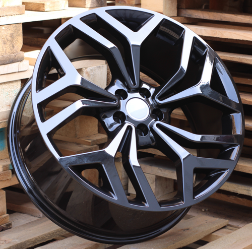 RACINGLINE R20x8 5X108 ET 40 63.3 D1419 (BK5816) Black (BL) For LAND (P)