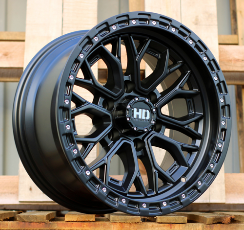RACINGLINE R17x8 6X139.7 ET 45 95.1 D1972 Black (BL) For 4X4 (K3) (Milling)