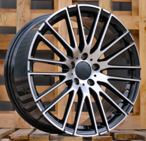 RACINGLINE R19x8.5 5X112 ET 35.5 66.6 I0341 Black Polished (MB) For MER (Z6)