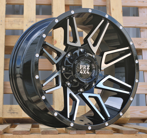 RACINGLINE R20x10 6X139.7 ET 0 106.1 B1955 Black Polished (MB) For 4X4 (K3)