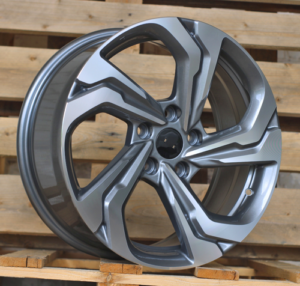 RACINGLINE R17x7.5 5X114.3 ET 45 64.1 I7109 Grey Polished (MG) For HOND (K7)