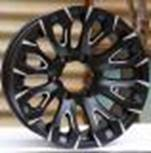 RACINGLINE R17x9 6X114.3 ET 0 66.1 JT255 Black Polished (MB) For 4X4 (K3) (Milling)