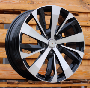 RACINGLINE R19x7.5 5X108 ET 42 65.1 YF0449 Black Polished (MB) For PEUG (P1) (HYBRID FORGED)