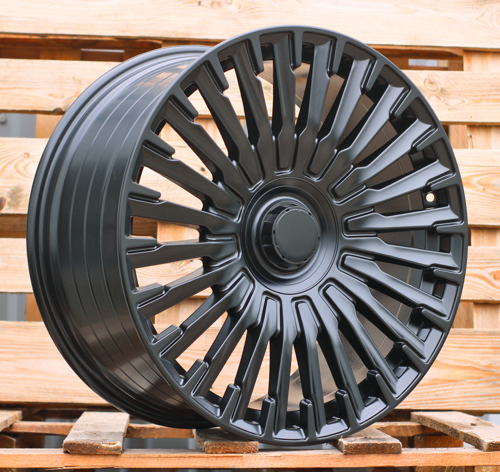RACINGLINE R20x8.5 5X112 ET 32 66.6 Y0425 Satin Black (SB) For MER (P2) (HYBRID FORGED Rear+Front (Piano Black)