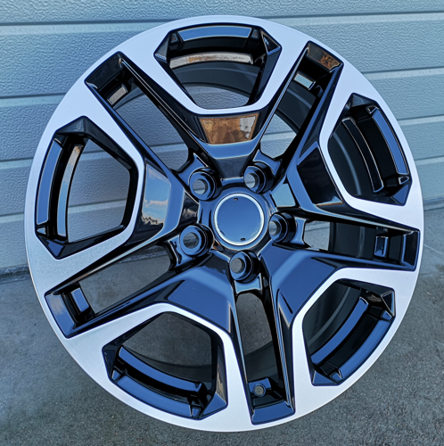 RACINGLINE R17x7 5X114.3 ET 35 60.1 A5567 (BYD1879) Black Polished (MB) For TOYOT (Z2) (RAV 4)