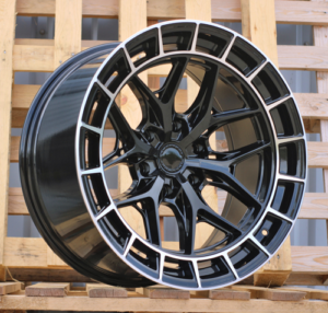 RACINGLINE R20x10 6X139.7 ET M10 106.1 D1986 Black+Polished Lip (BLPL) For 4X4 (K3)