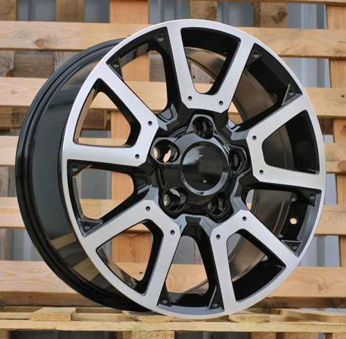 RACINGLINE R20x8.5 5X150 ET 55 110.1 B1380 Black Polished (MB) For 4X4 (K3)