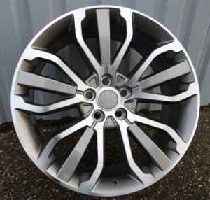 RACINGLINE R21x9.5 5X120 ET 49 72.6 B1027 (IN2101) Grey Polished (MG) For LAND (K7)