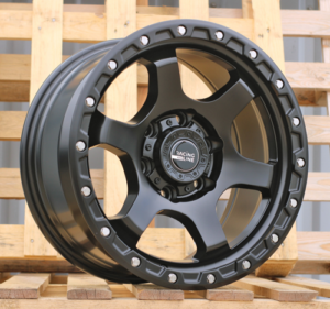 RACINGLINE R17x8.5 6X139.7 ET 10 106.1 3S240 Black Half Matt (BLHM) For 4X4 (D2) (HYBRID FORGED)