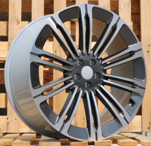 RACINGLINE R23x9.5 5X120 ET 42.5 72.6 B1808 (JT268) Grey Polished (MG) For LAND (K7)