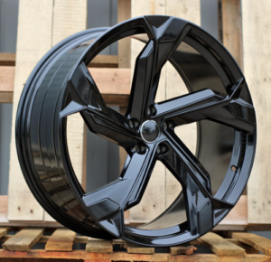 RACINGLINE R22x9.5 5X112 ET 26 66.5 Y1201 (FBX150) Black (BL) For AUD (Z6) (HYBRID FORGED)