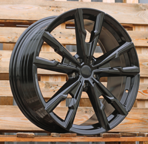 RACINGLINE R20x8 5X112 ET 46 66.6 YF5710 Black (BL) For  (Z6) (HYBRID FORGED (X1; iX1; X2; iX2; Series 1(F40) 2(F44)