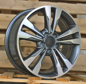 RACINGLINE R17x7.5 5X112 ET 45 66.6 I7081 Grey Polished (MG) For MER (K7)
