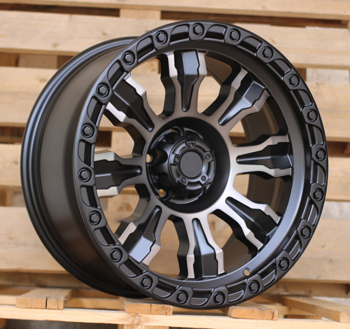 RACINGLINE R18x9 5X114.3 ET 0 73.1 FBX087 Black Polished Matt (MBM) For 4X4 (K7) (HYBRID FORGED Bronze)
