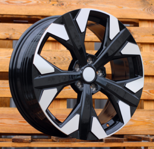 RACINGLINE R18x7.5 5X114.3 ET 51 67.1 YF5699 Black Polished (MB) For KIA (K7) (HYBRID FORGED)