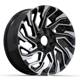 RACINGLINE R18x8 6X139.7 ET 25 106.1 H964F Black Polished (MB) For 4X4 (K7) (HYBRID FORGED)