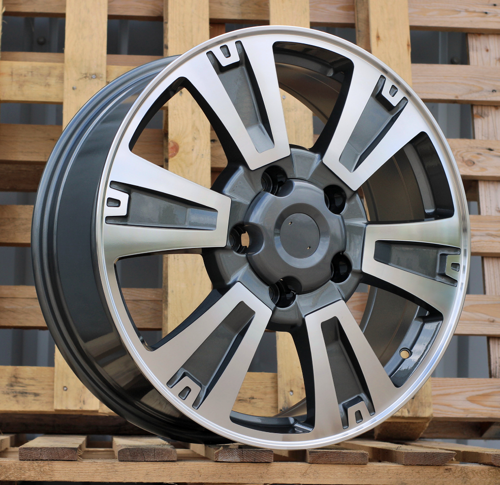 RACINGLINE R20x8 5X150 ET 60 110.1 BY168 Grey Polished (MG) For 4X4 (K3)
