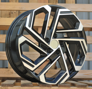 RACINGLINE R19x7.5 5X114.3 ET 51 67.1 FBX345 Black Polished (MB) For HYUND (Z6) (HYBRID FORGED)