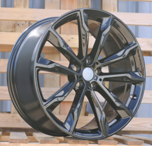 RACINGLINE R20x8 5X112 ET 27 66.6 H3263F Black (BL) For  (Z6) (X3) HYBRID FORGED (Rear+Front)
