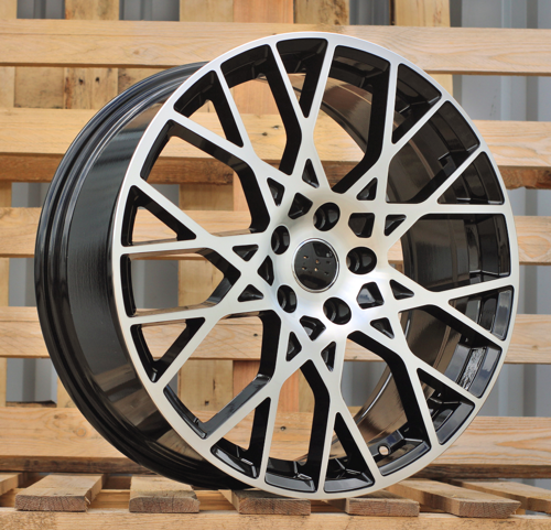 RACINGLINE R19x8 5X112 ET 49 57.1 3S1293 Black Polished (MB) For AUD (P+K4) (HYBRID FORGED New Model)