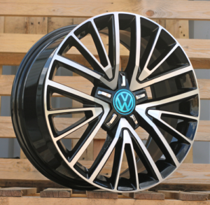 RACINGLINE R17x7.5 5X112 ET 50 57.1 7035 Black Polished (MB) For VW (K3)