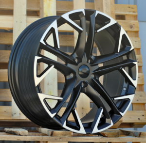 RACINGLINE R19x8.5 5X112 ET 38 57.1 YF5719 Black Polished Half Matt (MBHM) For CUPRA (Z6) (HYBRID FORGED)