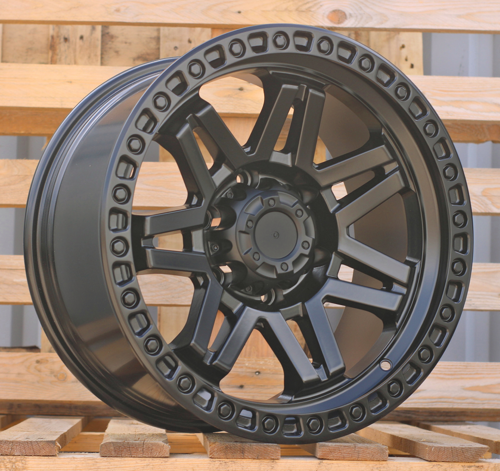 RACINGLINE R17x9 6X139.7 ET 0 110.1 FBX053 Black Half Matt (BLHM) For 4X4 (Z6) (HYBRID FORGED)