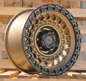 RACINGLINE R18x9 6X139.7 ET 0 110.1 JT220 Bronze+Polished Lip (YYPL) For 4X4 (K3)