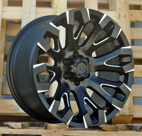 RACINGLINE R17x9 5X127 ET M10 71.5 JT255 Black Matt (BM) For 4X4 (K3) (MB+Milling Spoke)