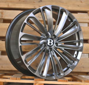 RACINGLINE R22x10 5X130 ET 25 71.5 FB0543J Hyper Black (HB) For BENTL (K7) (FORGED)