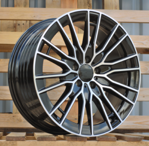 RACINGLINE R19x8.5 5X112 ET 35.5 66.6 YF0427 Black Polished (MB) For MER (Z6) (HYBRID FORGED)