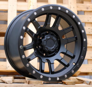 RACINGLINE R17x9 6X139.7 ET 0 110.1 JT243 Black Polished (MB) For 4X4 (K3)