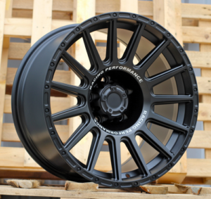 RACINGLINE R17x9 6X114.3 ET 5 66.1 FBX026 Black Polished (MB) For 4X4 (K7) (HYBRID FORGED)