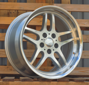 RACINGLINE R19x8.5 5X120 ET 15 74.1 A5913 (JT141) Polished Silver (MS) For  (Z3) (Rear+Front)