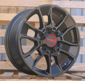 RACINGLINE R18x8 6X139.7 ET 50 95.1 Y1202 Black Half Matt (BLHM) For TOYOT (P)
