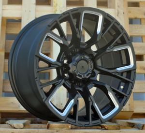RACINGLINE R17x9 6X139.7 ET 0 110.1 JT256 Black Matt (BM) For 4X4 (K3) (MB+Milling Spoke)