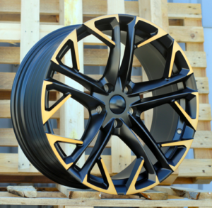RACINGLINE R18x8 5X112 ET 38 57.1 YF5719 Black Polished Half Matt Cooper (MBHMC) For CUPRA (Z5) (HYBRID FORGED)