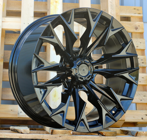 RACINGLINE R16x8.5 6X139.7 ET 0 110.1 JT227 Gloss Black (GB) For 4X4 (K3+K4) (Milling)