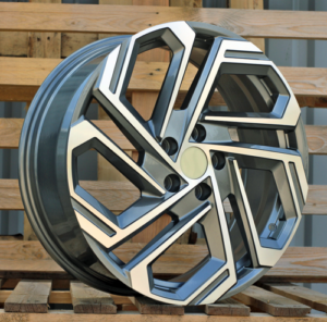 RACINGLINE R18x7.5 5X114.3 ET 51 67.1 FBX345 Grey Polished (MG) For HYUND (Z6) (HYBRID FORGED)