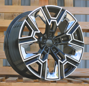 RACINGLINE R20x8.5 5X112 ET 28 66.6 HF5220 Black Polished (MB) For  (Z6) (HYBRID FORGED Rear+Front)