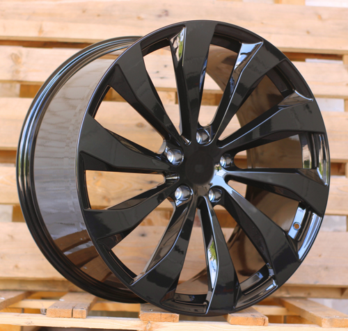 RACINGLINE R22x9.5 5X130 ET 55 71.6 FB0545 Black (BL) For PORCH (K7) (FORGED (Rear+Front)