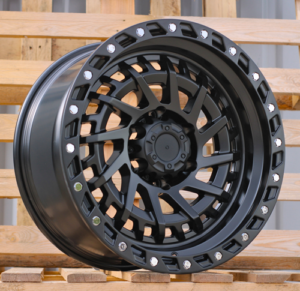 RACINGLINE R17x9 6X139.7 ET 0 110.1 JT195 Black Polished (MB) For 4X4 (K3)