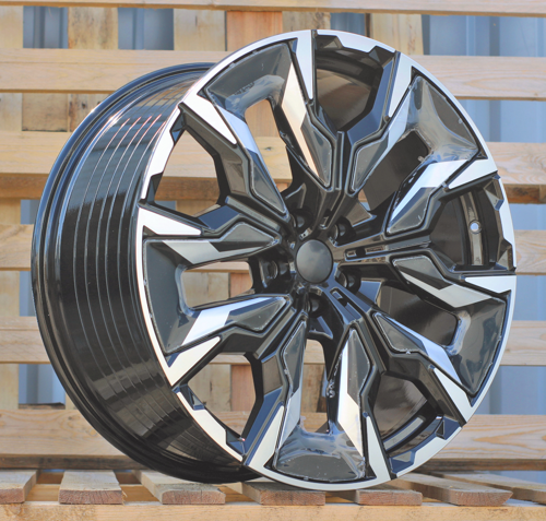 RACINGLINE R20x10 5X112 ET 46 66.6 A5915 Black Polished (MB) For  (P) (NEW 5 Series VIII / i5 (G60/G61/G68) Front+Rear)