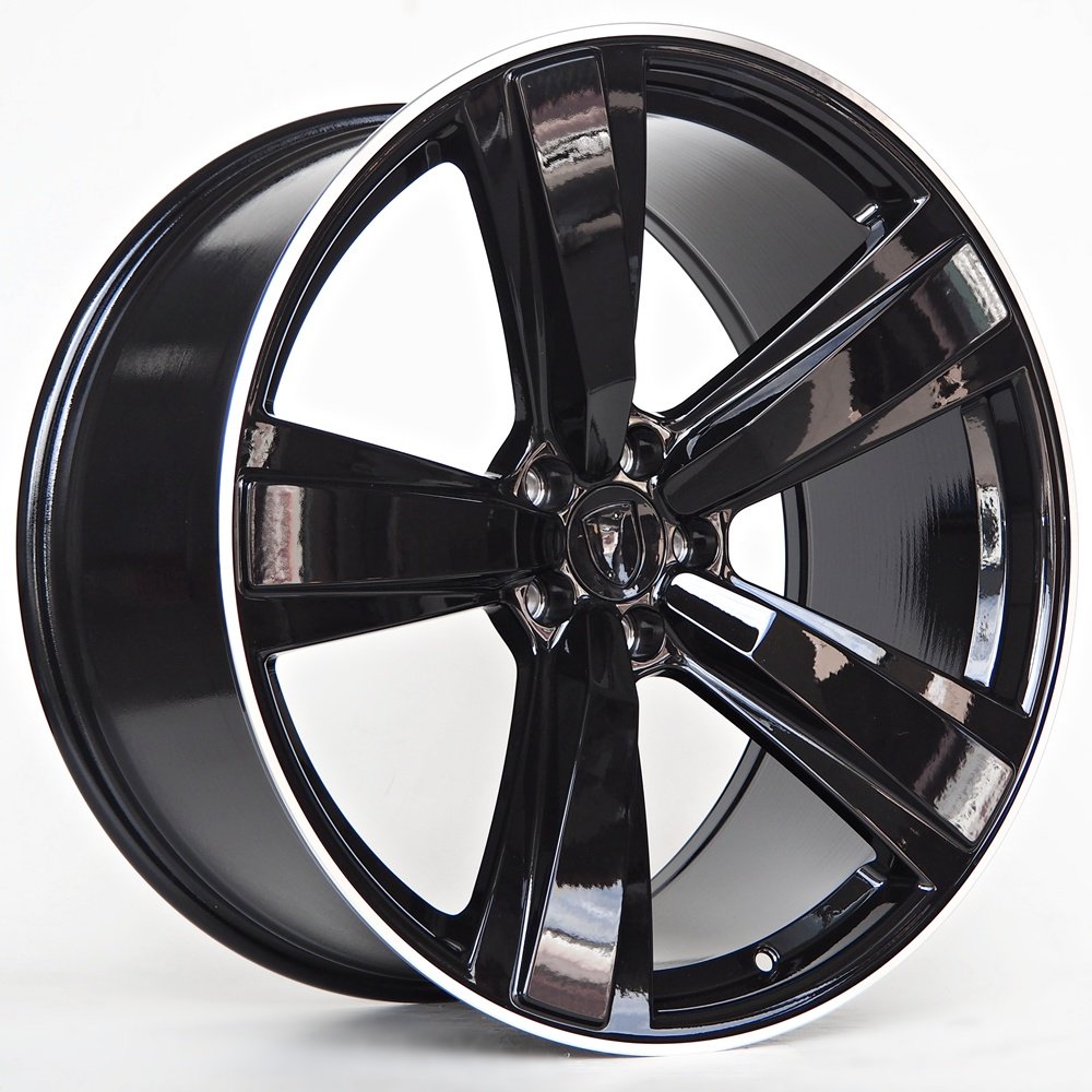 Performance Wheels Marvin 9,5X21 5X112 ET26 66,5 Black Machined Lip