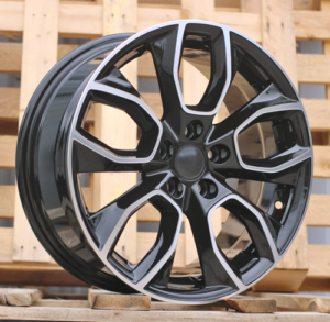 RACINGLINE R16x7 5X100 ET 45 57.1 H593 Black Polished (MB) For SKODA (Z5)