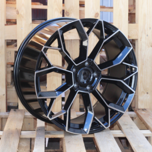RACINGLINE R21x10 5X130 ET 50 71.6 H5083 Black Polished (MB) For PORCH (P1)