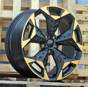 RACINGLINE R18x8 5X112 ET 38 57.1 YF5717 Black Polished Half Matt Cooper (MBHMC) For CUPRA (P1) (HYBRID FORGED)