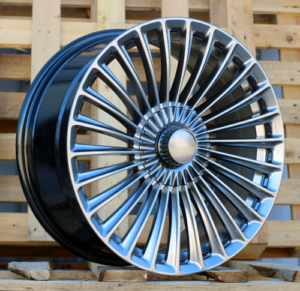 RACINGLINE R18x8 5X112 ET 35 66.5 REW036 Hyper Black (HB) For MER (K4)