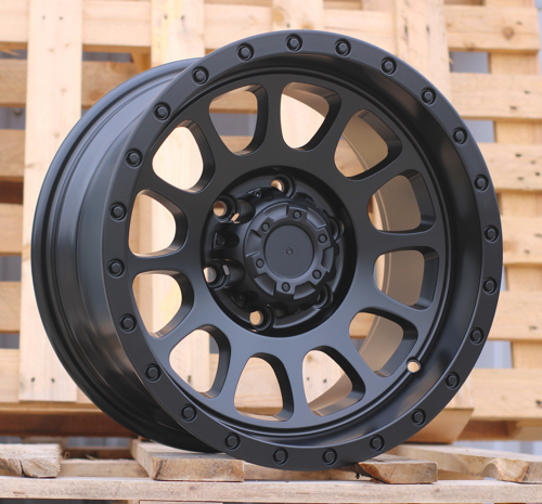 RACINGLINE R16x8.5 6X139.7 ET 0 110.1 JT138 Black Matt (BM) For 4X4 (Z5)